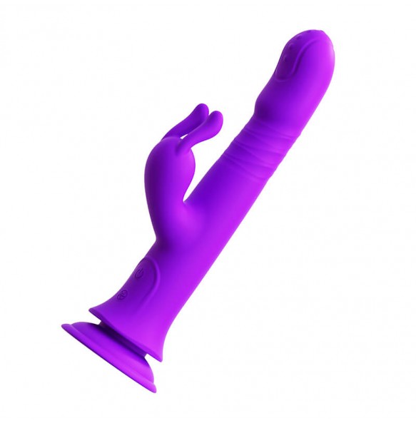 MizzZee - Thrusting Spanking Vibrator Suction Cup (Chargeable - Purple) MizzZee - Thrusting Spanking Vibrator Suction Cup (Chargeable - Purple)